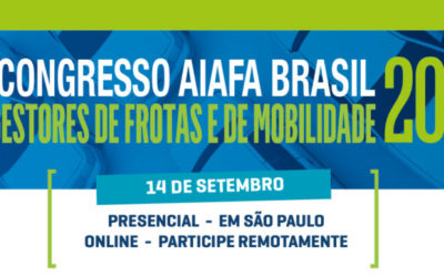 Mobi 7 no XI Congresso AIAFA Brasil de Gestores de Frotas e Mobilidade